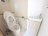 トイレ：来客時に洗面所を見られずに済むトイレ内手洗い場　【新座市野火止3丁目】