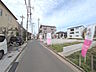 外観：接道状況および現場風景　【国立市東4丁目】