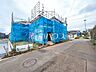 外観：接道状況および現場風景　【東大和市仲原4丁目】