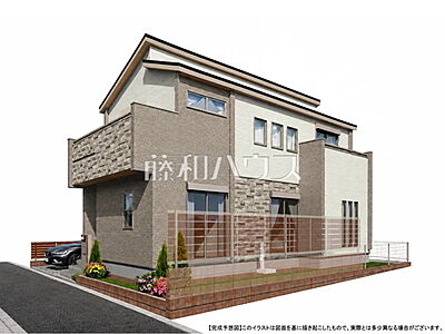 外観:完成予想図(外観) 【立川市若葉町3丁目】 外観:完成予想図(外観) 【立川市若葉町3丁目】