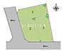 区画図：【1号地】全体区画図　【日野市多摩平6丁目】