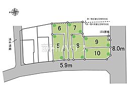 練馬区西大泉5丁目 全10区画 建築条件付売地 5号地