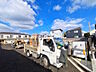 外観：接道状況および現場風景　【世田谷区給田5丁目】