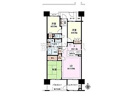 デライトシティサンライトコート 3LDKの間取図画像
