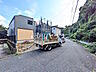 外観：接道状況および現場風景　【八王子市大塚】