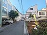 外観：接道状況および現場風景　【中野区弥生町1丁目】