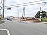 外観：接道状況および現場風景　【東村山市恩多町5丁目】