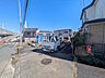 外観：接道状況および現場風景　【日野市百草】