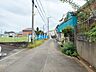 外観：接道状況および現場風景　【東久留米市下里2丁目】全区画約33坪以上！