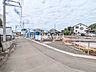 外観：接道状況および現場風景　【武蔵村山市神明4丁目】