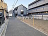 外観：接道状況および現場風景　【府中市浅間町3丁目】