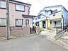 外観：接道状況および現場風景　【所沢市大字下安松】