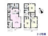 間取り：2-2号棟　間取図　【日野市新井1丁目】