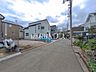 外観：接道状況および現場風景　【新座市西堀2丁目】