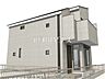 外観：≪2号棟　完成予想図（外観）≫物件の事、諸費用の事など、小さな疑問もお気軽にご連絡・ご相談下さい。 　【稲城市百村】