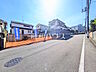 外観：接道状況および現場風景　【八王子市めじろ台3丁目】