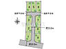 区画図：【6号地】全体区画図　【東村山市恩多町1丁目】
