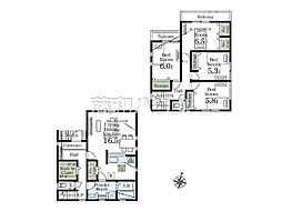 志木市中宗岡1丁目 全26区画 新築分譲住宅 21号棟