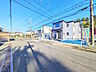 外観：接道状況および現場風景　【東大和市湖畔3丁目】
