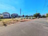 外観：接道状況および現場風景　【日野市東平山3丁目】