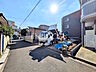 外観：接道状況および現場風景　【三鷹市新川6丁目】