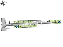 立川市砂川町5丁目　全18区画　宅地分譲 13号地