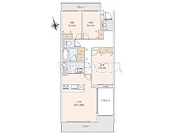 吉祥寺北パーク・ホームズ 3LDKの間取図画像