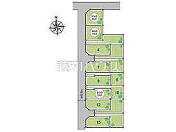 小平市小川町2丁目　全15区画　建築条件付売地 8号地