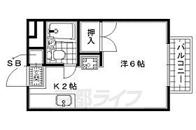 京都府宇治市広野町丸山（賃貸アパート1K・2階・19.87㎡） その2