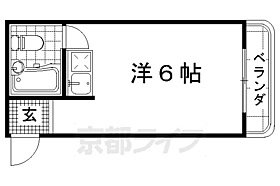 コーポ豊後 302 ｜ 京都府京都市伏見区深草五反田町（賃貸マンション1R・3階・14.00㎡） その2