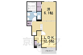 京都府木津川市加茂町里中門伝（賃貸アパート1LDK・1階・44.70㎡） その2