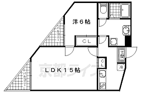 ＰＡＲＫ　ＨＩＬＬＳ　ＯＹＡＫＥ 204-B ｜ 京都府京都市山科区大宅五反畑町（賃貸マンション1LDK・2階・52.70㎡） その2