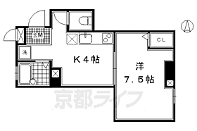 京都府京都市南区東九条東御霊町（賃貸マンション1DK・1階・28.00㎡） その2