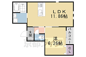 京都府京都市南区東九条中札辻町（賃貸マンション1LDK・3階・40.58㎡） その2