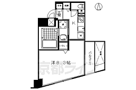 京都府京都市南区東九条南石田町（賃貸マンション1K・7階・27.45㎡） その2