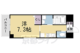 京都府宇治市六地蔵奈良町（賃貸マンション1K・6階・26.00㎡） その2