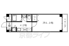 レジデンス 211 ｜ 京都府京都市山科区小野西浦（賃貸マンション1K・2階・28.64㎡） その2