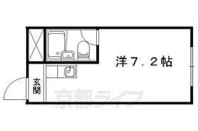 コーポヒトミ 1-B ｜ 京都府京都市山科区東野南井ノ上町（賃貸アパート1R・1階・17.00㎡） その2