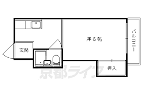 甲ノ辻マンション 308 ｜ 京都府京都市山科区大宅辻脇町（賃貸マンション1K・3階・19.20㎡） その2