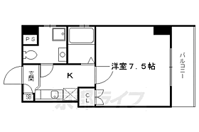 フラットコート 301 ｜ 京都府京都市伏見区深草稲荷榎木橋町（賃貸マンション1K・3階・22.00㎡） その2