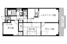 京都府宇治市莵道谷下り（賃貸マンション3LDK・3階・61.10㎡） その2