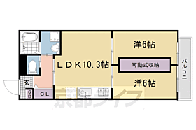 Ｐｏｕｒ　Ｔｏｕｊｏｕｒｓ桃山 302 ｜ 京都府京都市伏見区両替町4丁目（賃貸マンション2LDK・3階・48.88㎡） その2