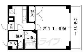 レ・タン・ドゥ・ラ・メール・ＣＫI 307 ｜ 京都府京都市伏見区横大路下三栖城ノ前町（賃貸マンション1K・3階・35.25㎡） その2