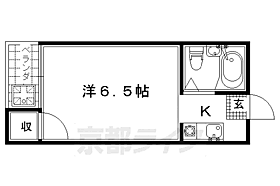 ハイツすぎさI番館 402 ｜ 京都府京都市伏見区桃山町丹後（賃貸マンション1K・4階・18.00㎡） その2