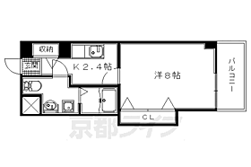 京都府京田辺市田辺波風（賃貸マンション1K・4階・28.39㎡） その2