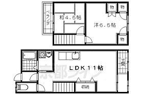 南新地貸家 1 ｜ 京都府京都市伏見区南新地（賃貸一戸建2LDK・--・55.00㎡） その2