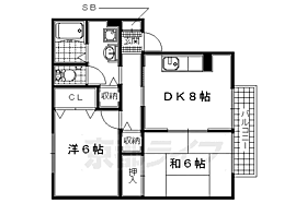 京都府木津川市梅美台7丁目（賃貸アパート2LDK・2階・48.57㎡） その2