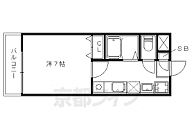 ヴィラコート・タイセイ 110 ｜ 京都府京都市山科区大塚檀ノ浦（賃貸アパート1K・1階・20.90㎡） その2