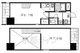 京都府京都市南区東九条南山王町（賃貸マンション2K・9階・37.47㎡） その2