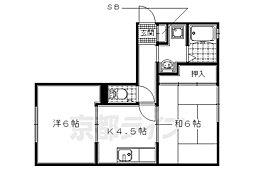 🉐敷金礼金0円！🉐近鉄京都線 山田川駅 徒歩35分